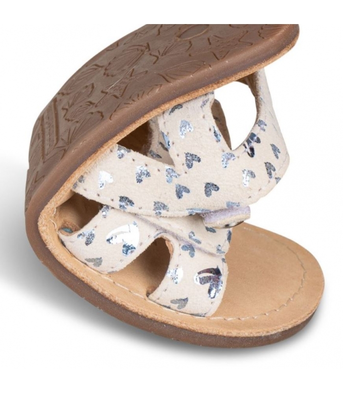 Sandalia BAREFOOT corazones Chetto