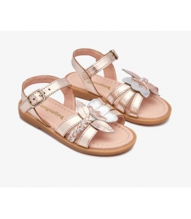 Sandalias tiras brillantes multicolor Conguitos