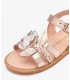 Sandalias tiras brillantes multicolor Conguitos