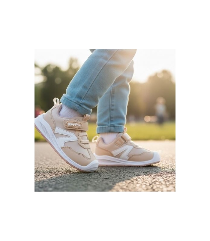 Deportivo BAREFOOT beige Chetto