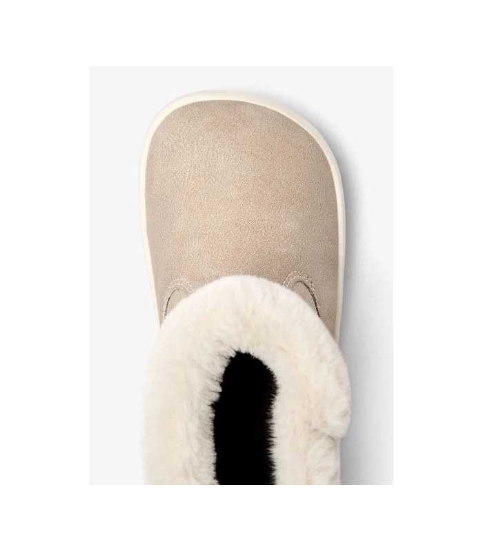 Botas BAREFOOT beige de pelo Conguitos