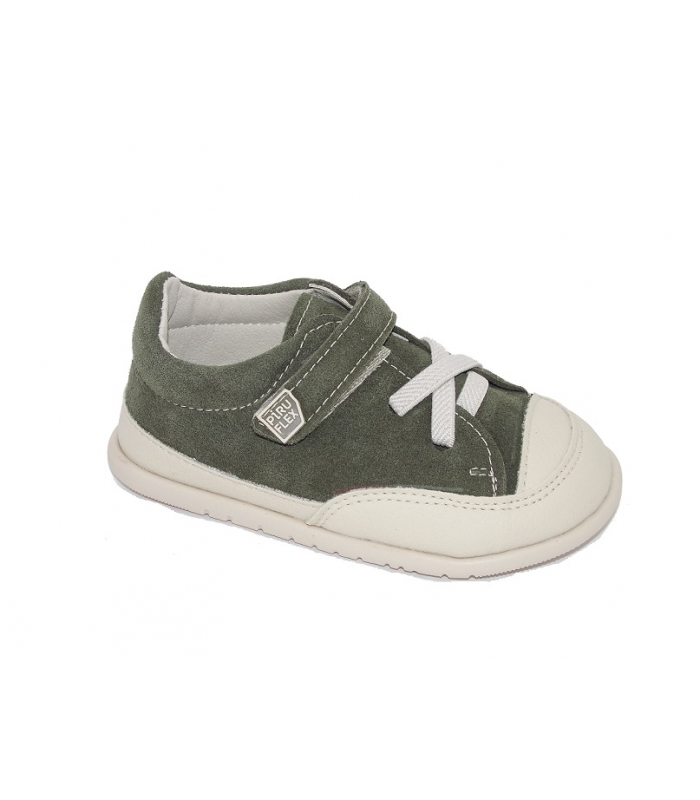Zapato deportivo RESPETUOSO combinado verde PIRUFLEX