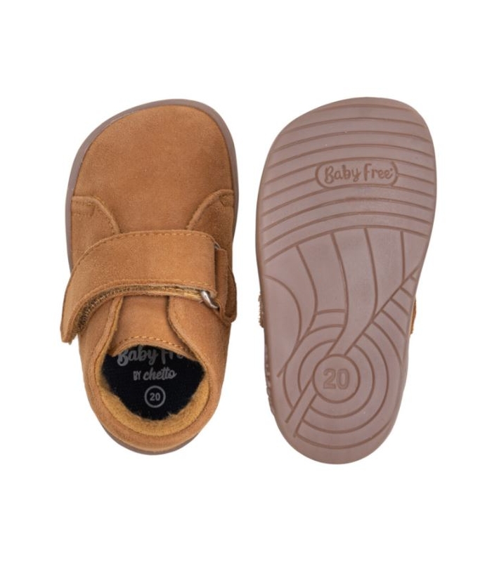 Bota BAREFOOT ante camel Chetto